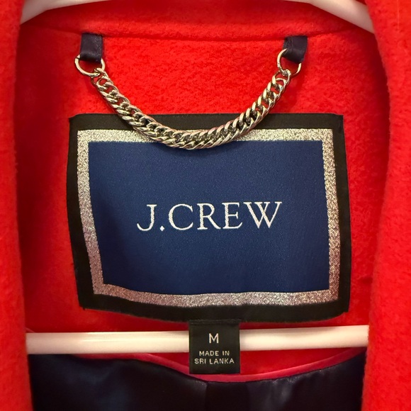 J.Crew Wool Coat // Red // Medium - Picture 3 of 6
